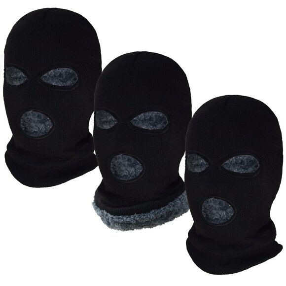 Fleece-Lined Ski Mask Winter Sports Gear Windproof Face Cover Multi-Purpose main image 8